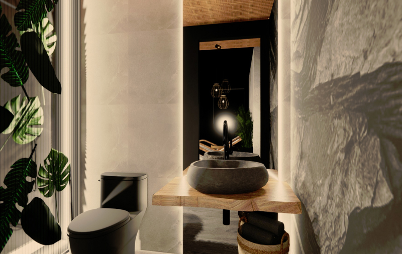 Design de salle de bain