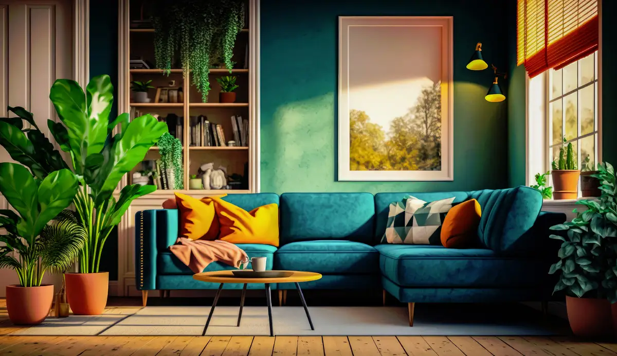 décoration d'un salon élégant